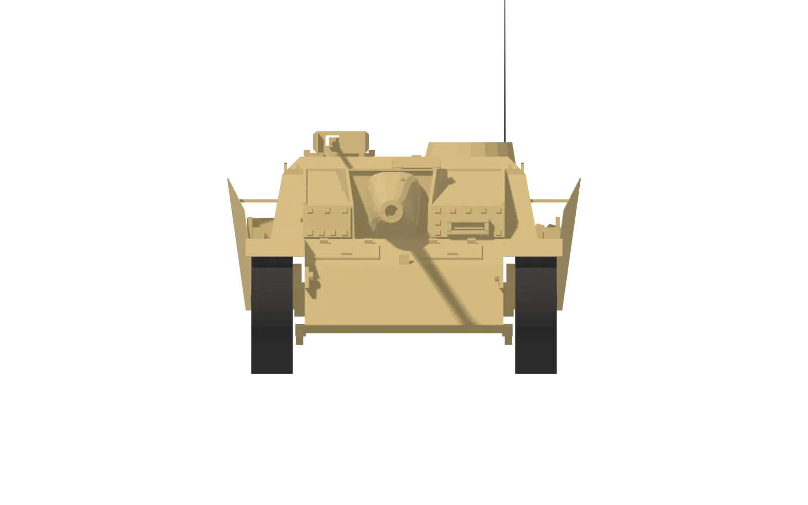 StuG III Ausf. G, front