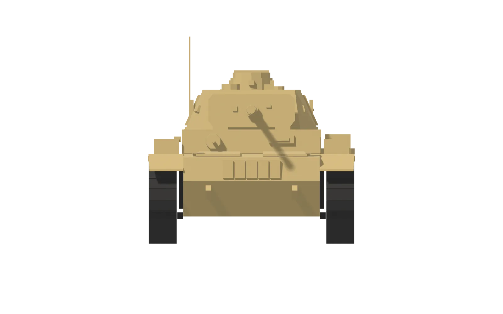Panzer III Ausf. L, front