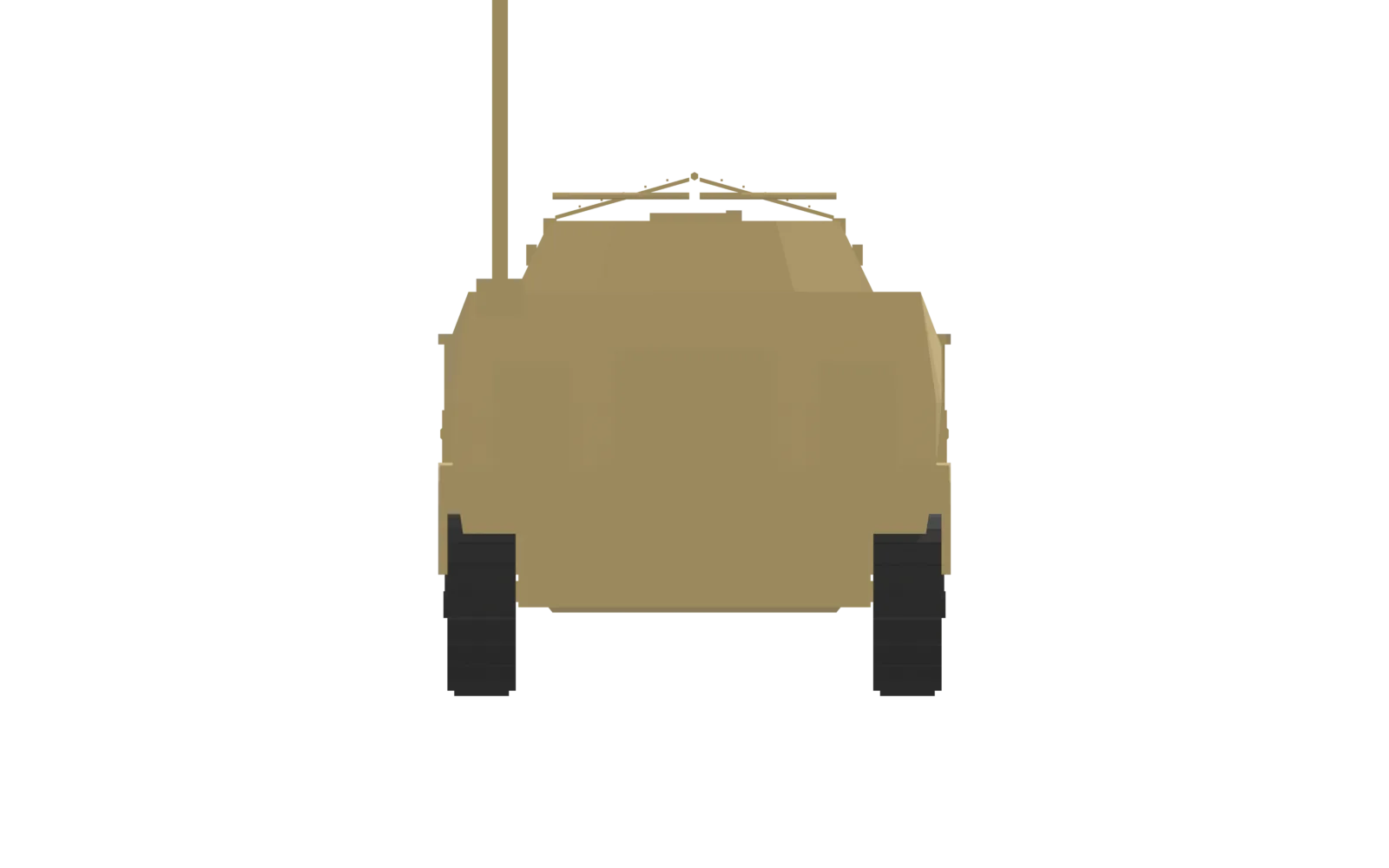 Sd.Kfz. 250/9, rear