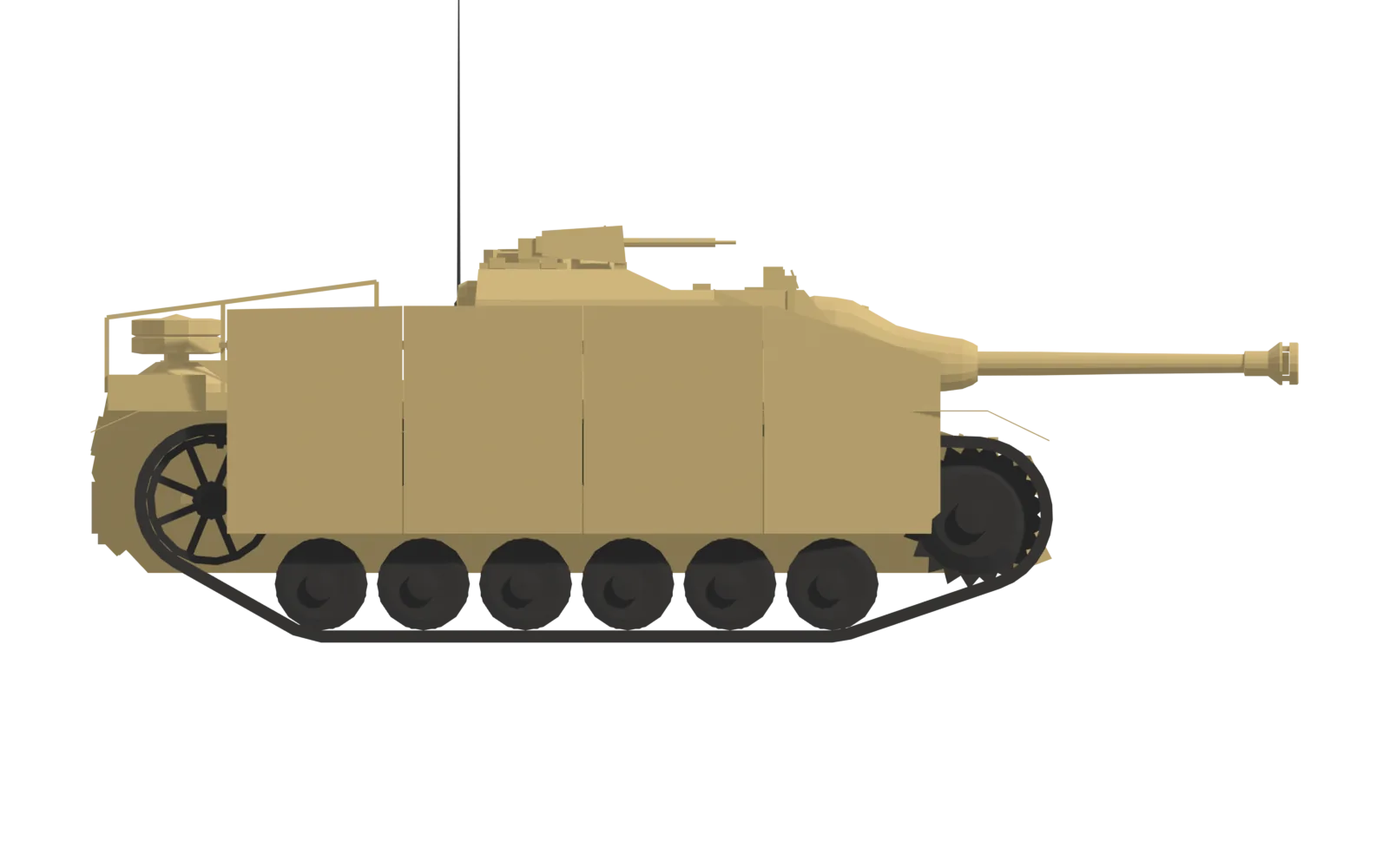 StuG III Ausf. G, side