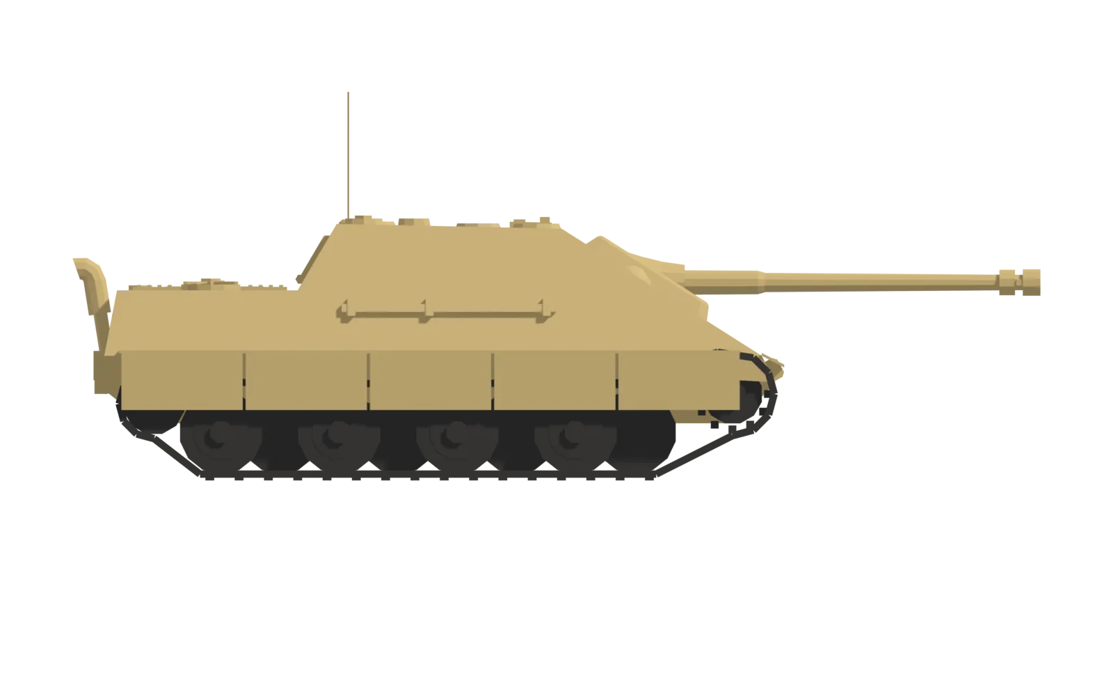 Jagdpanther, side