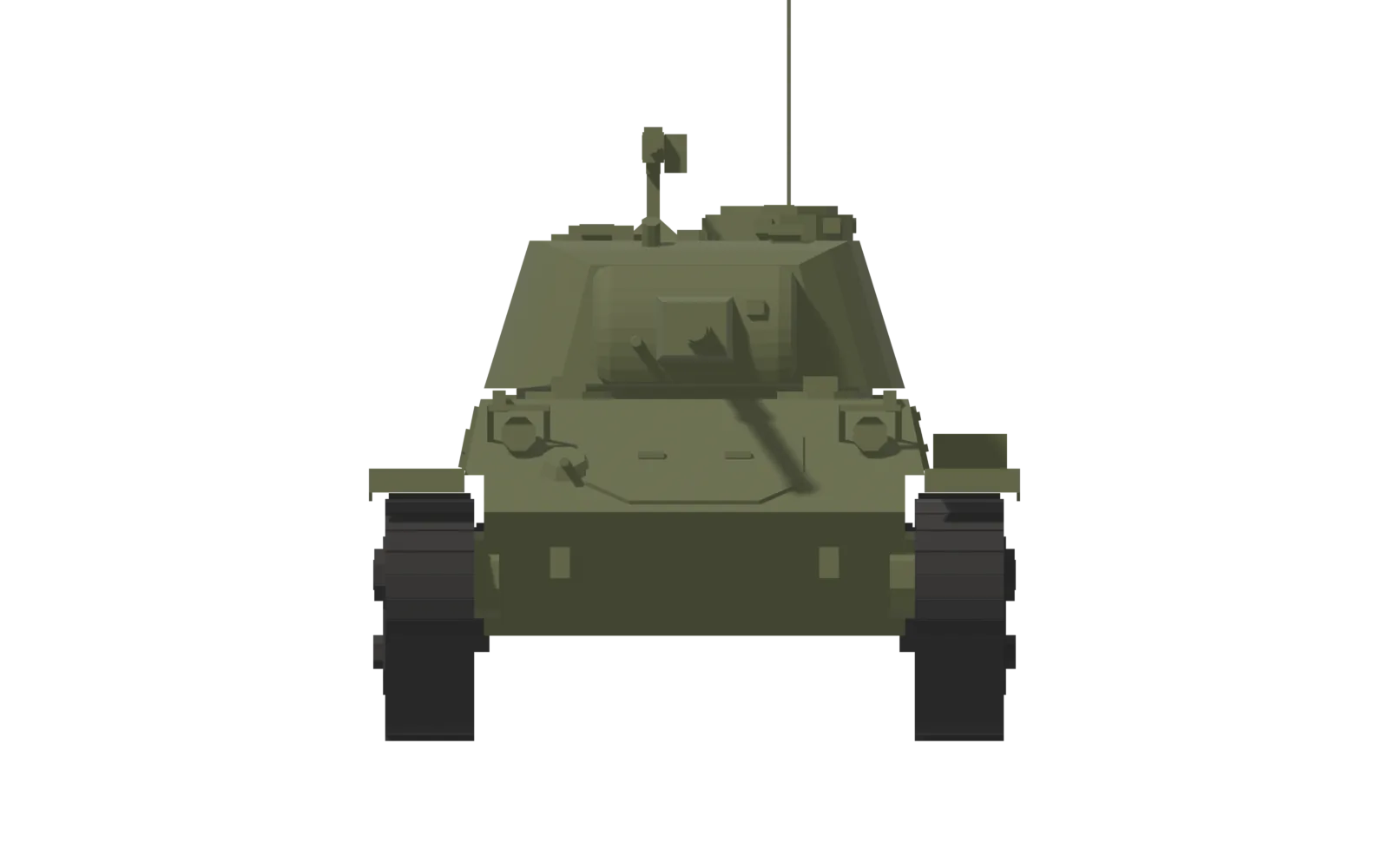 M24 Chaffee, front