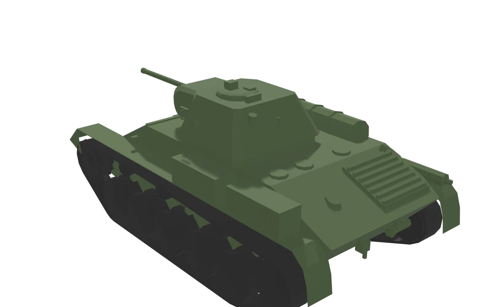 T-70M, rear three-quarter