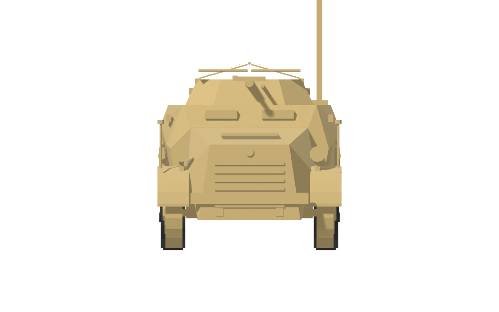 Sd.Kfz. 250/9, front