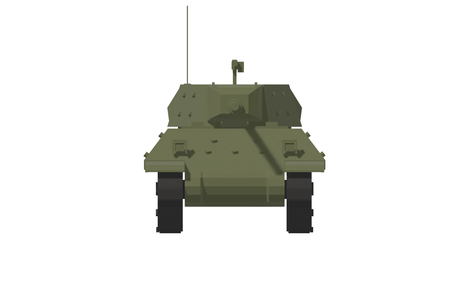 M10 Wolverine, front