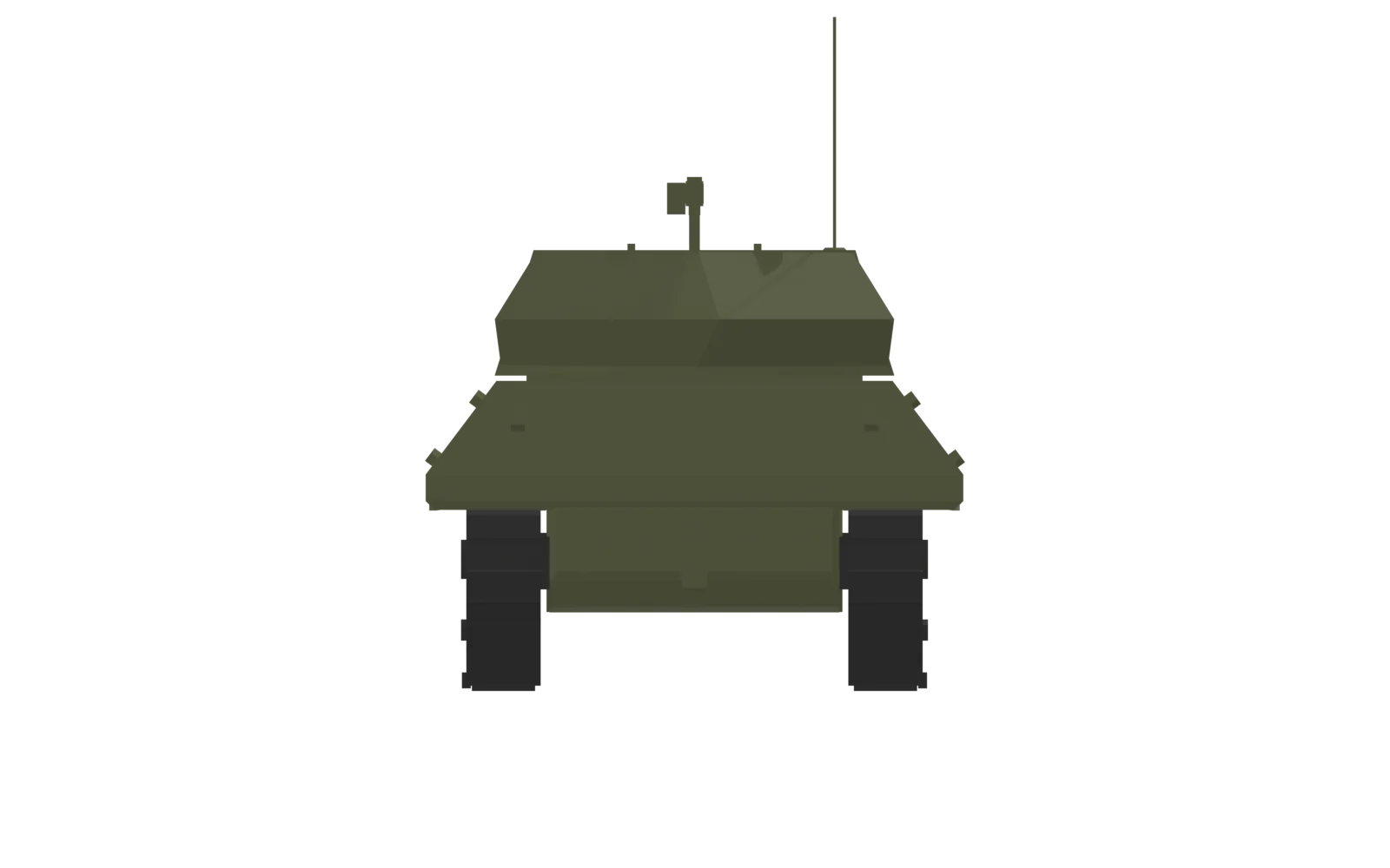 M10 Wolverine, rear