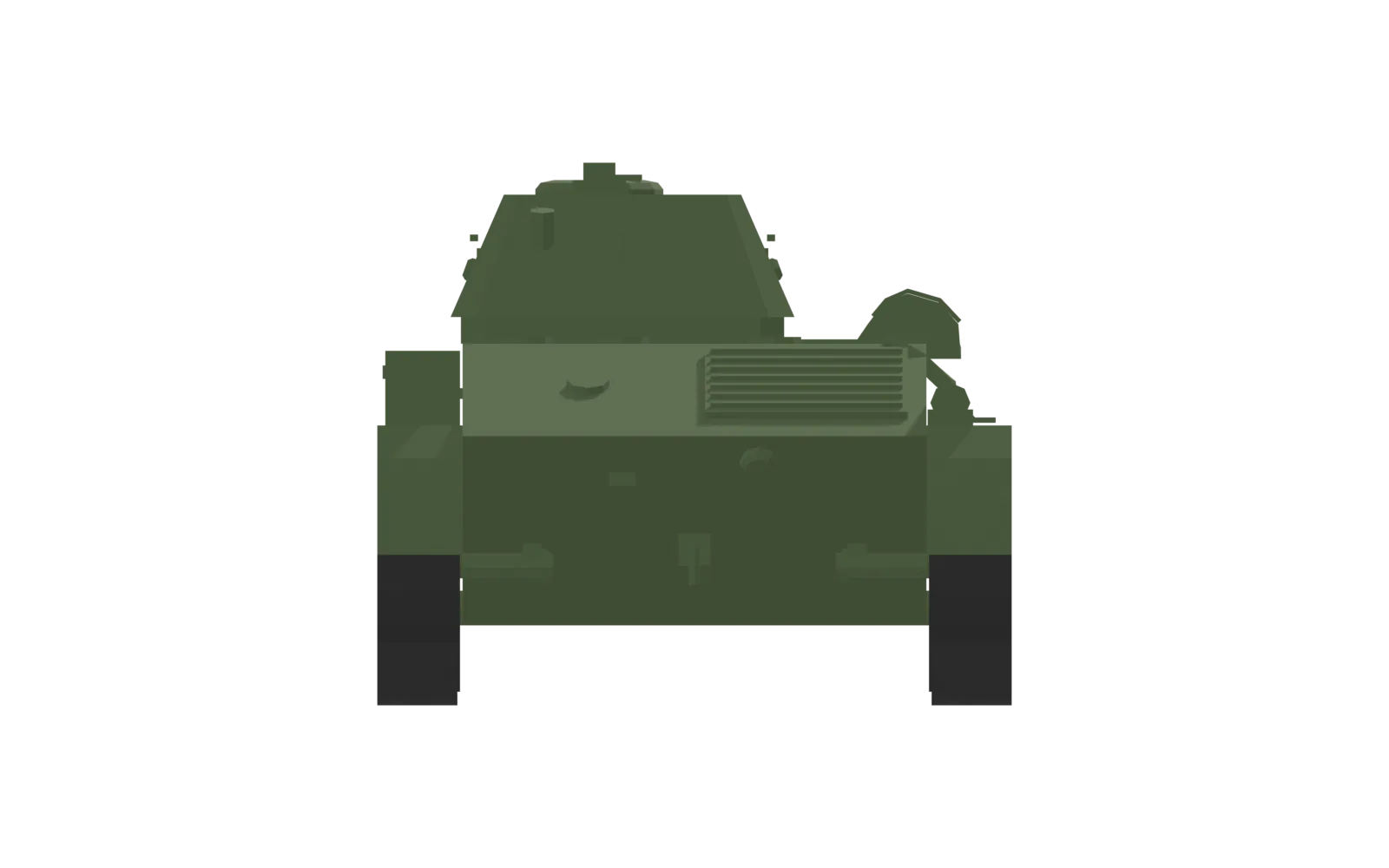 T-70M, rear