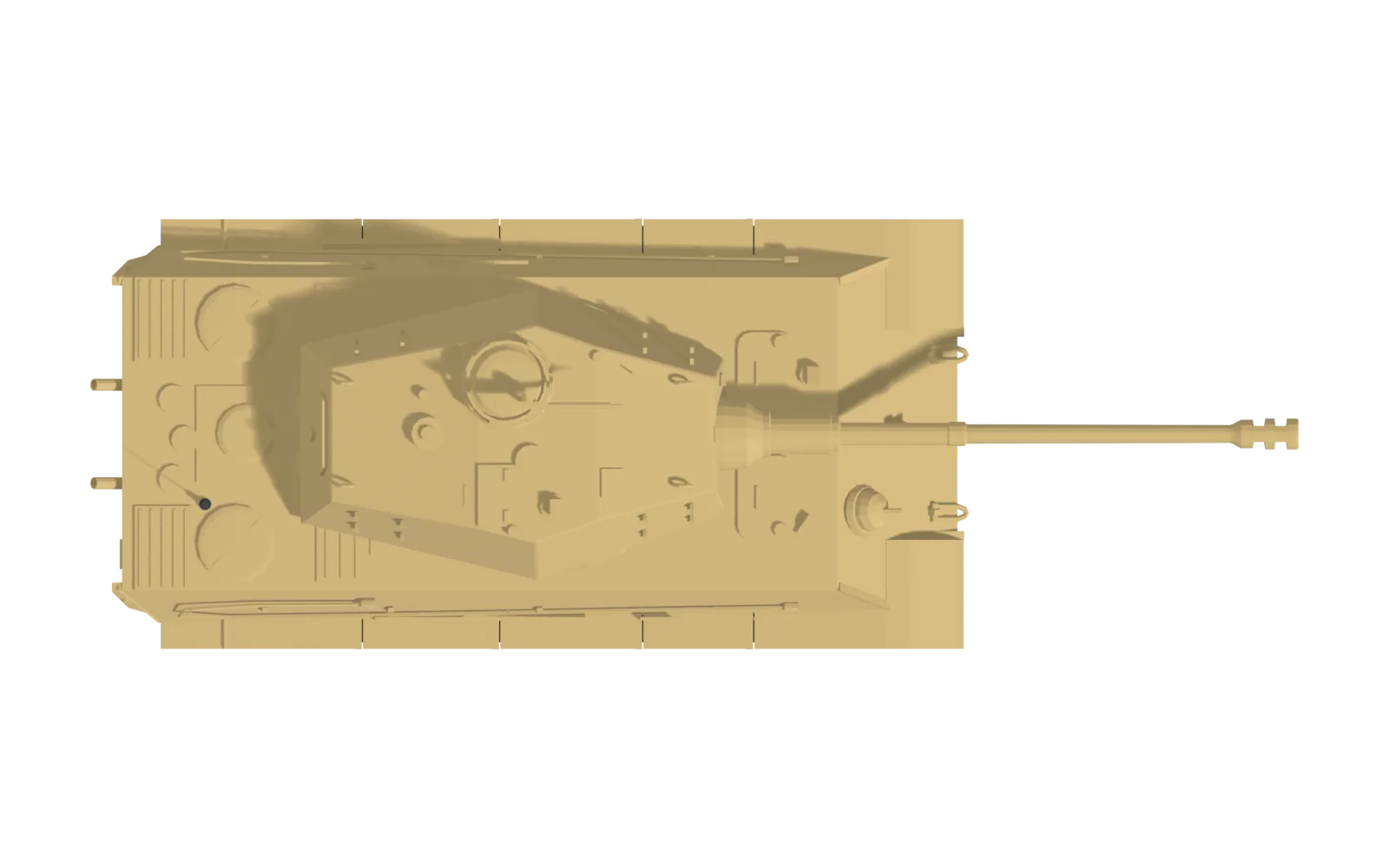 Tiger II, top
