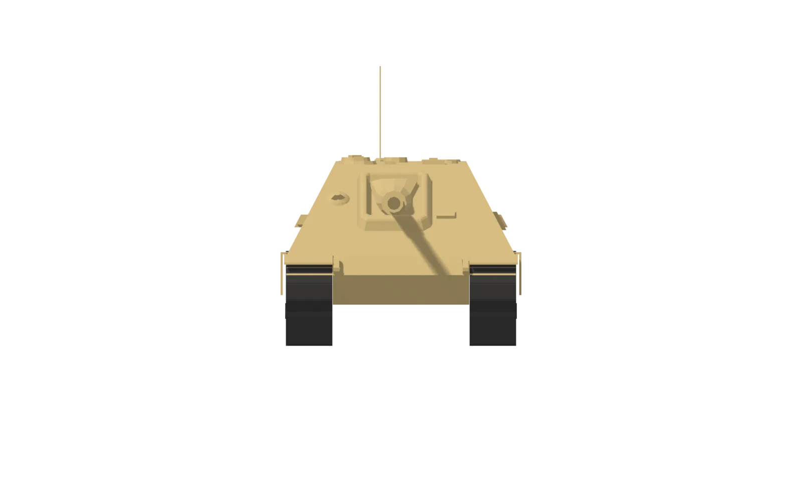 Jagdpanther, front