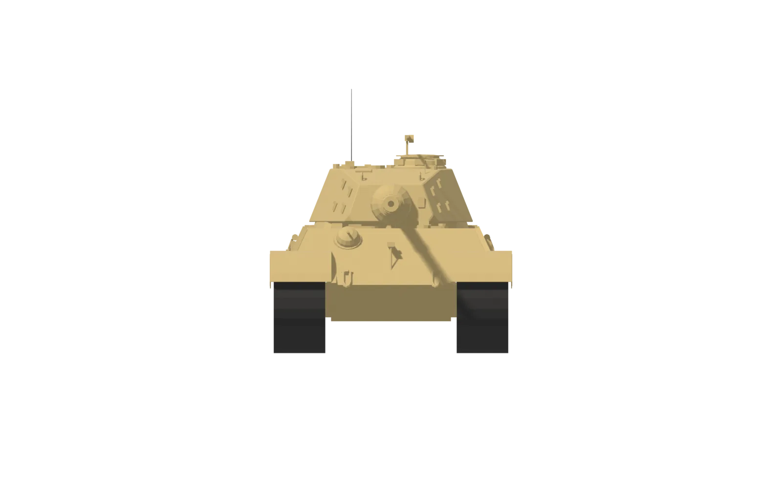 Tiger II, front