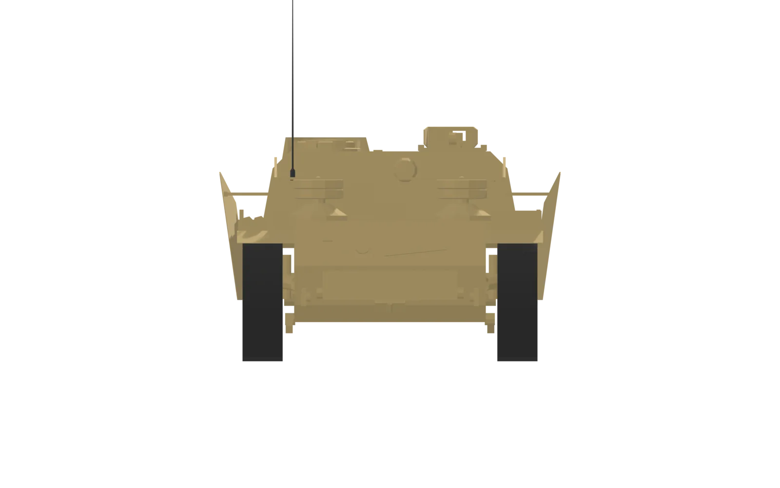 StuG III Ausf. G, rear