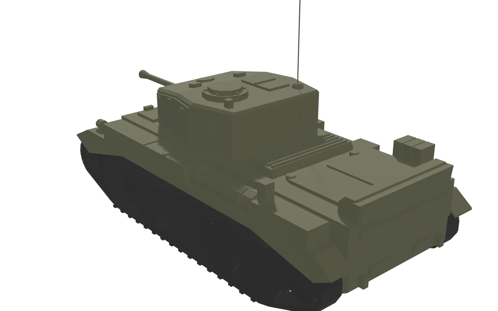 Cromwell, rear three-quarter