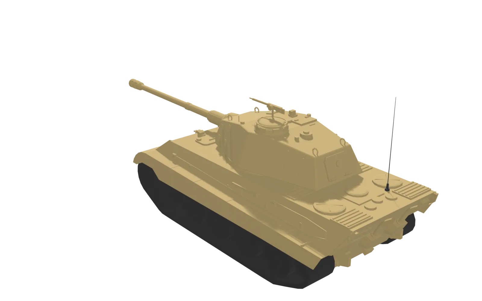 Tiger II, rear three-quarter