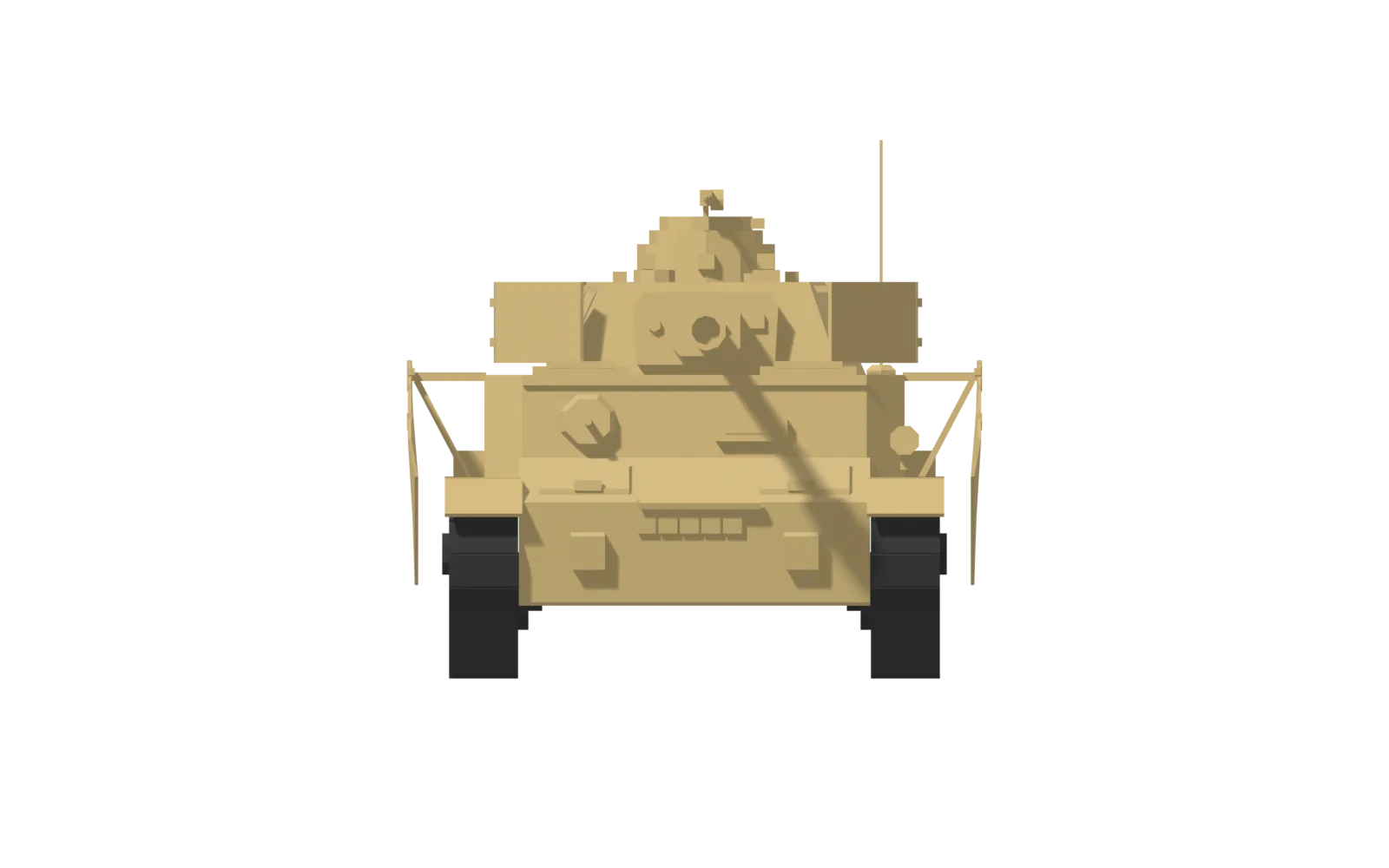 Panzer IV Ausf. H, front