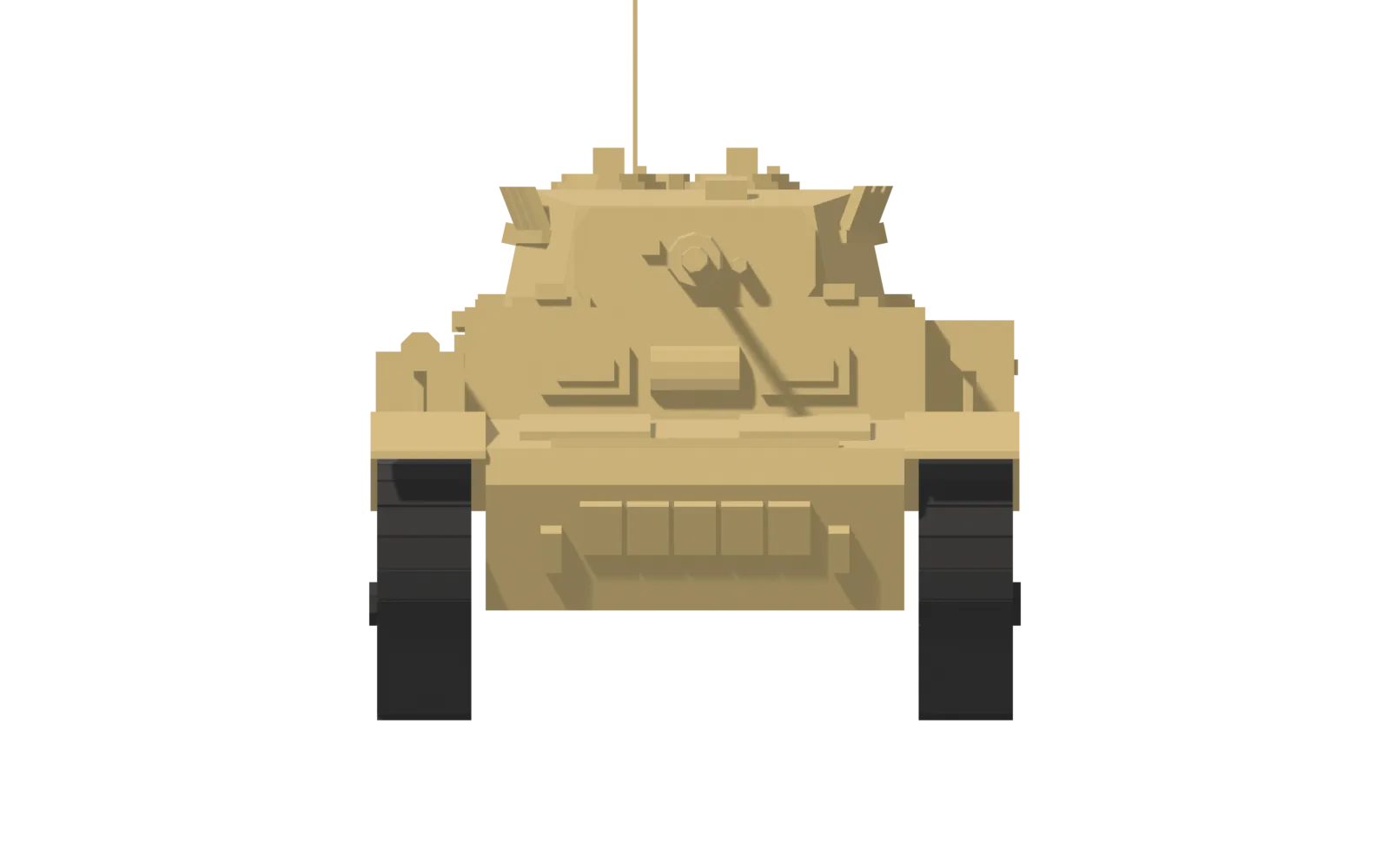 Panzer II Luchs, front