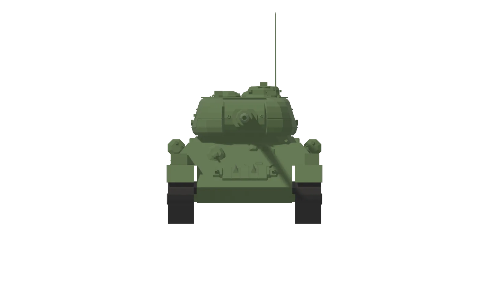 T-34-85, front