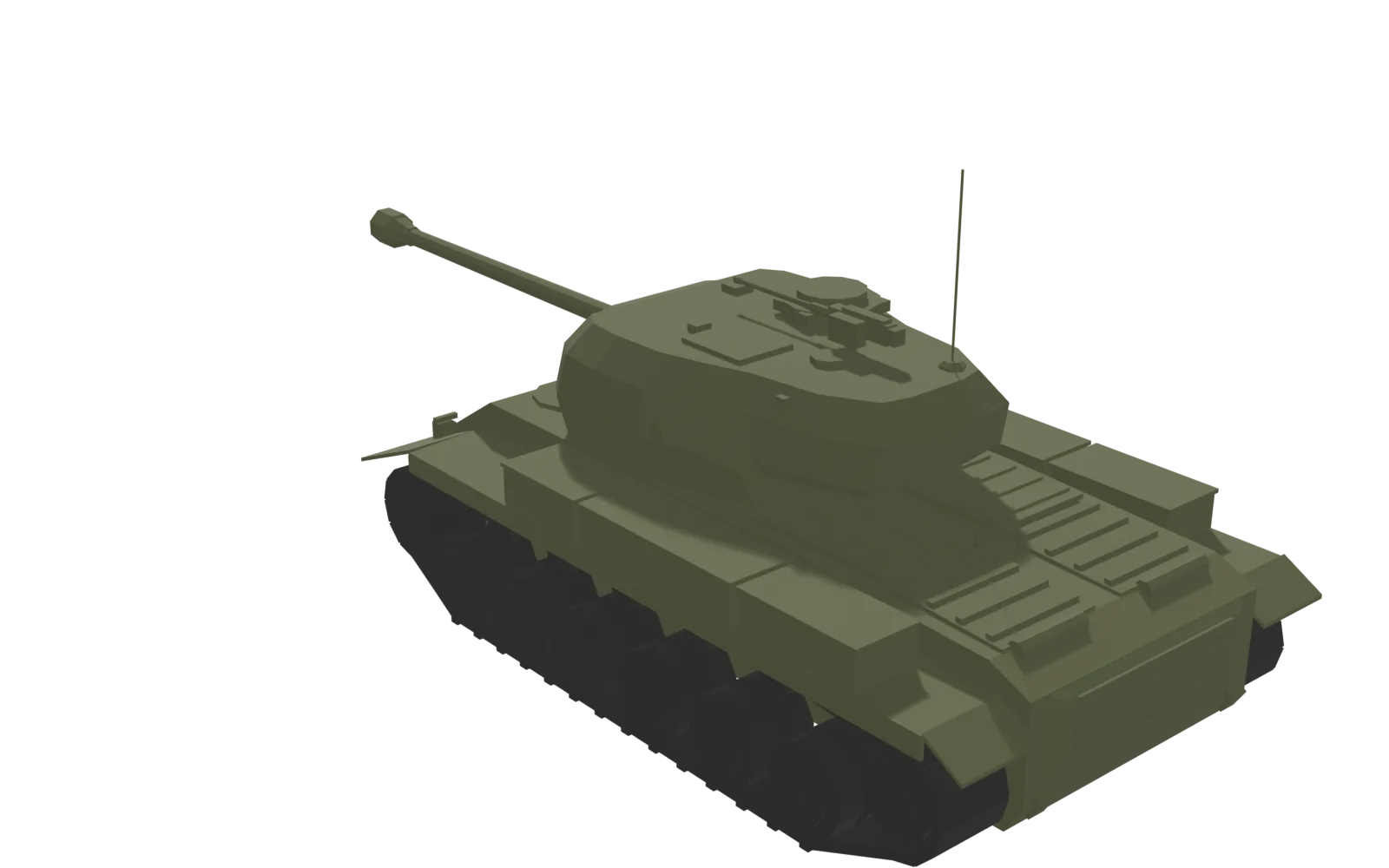 M26 Pershing, rear three-quarter