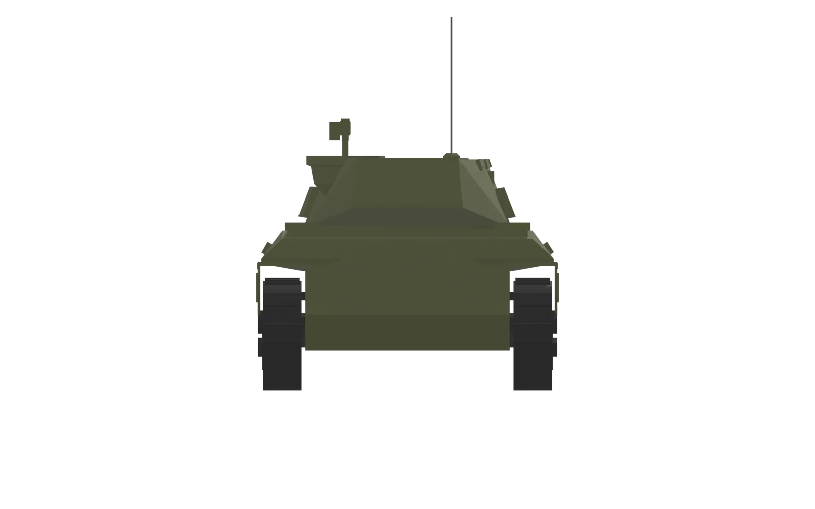 M18 Hellcat, rear