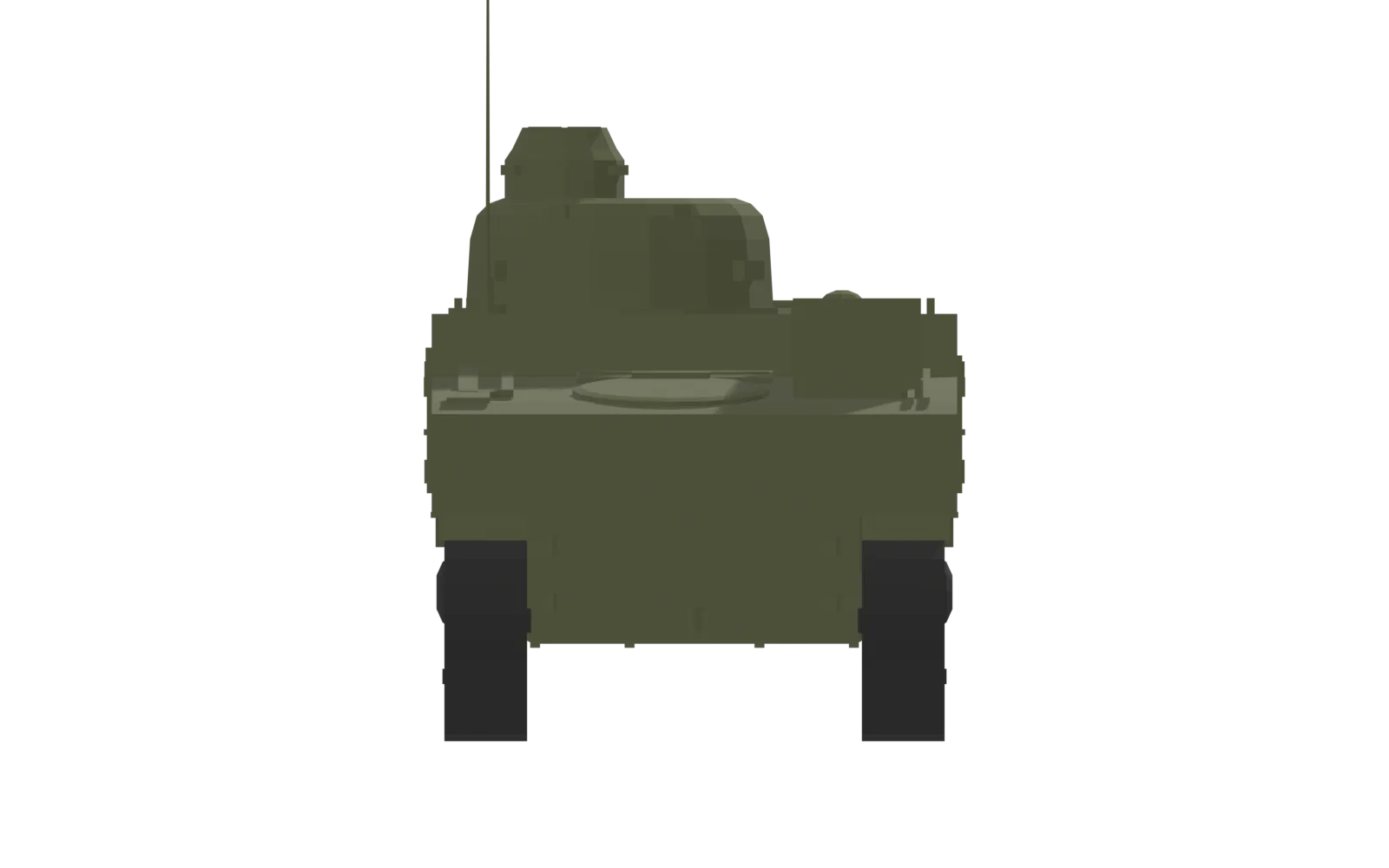 M3 Lee, rear