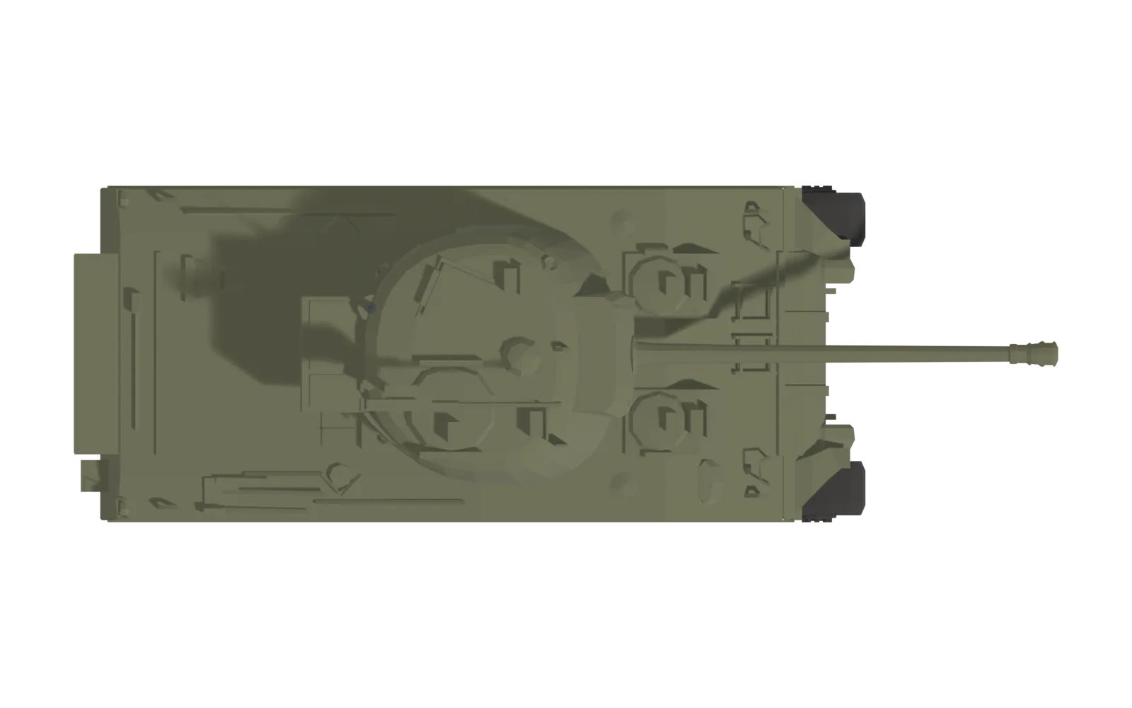 Sherman Firefly, top