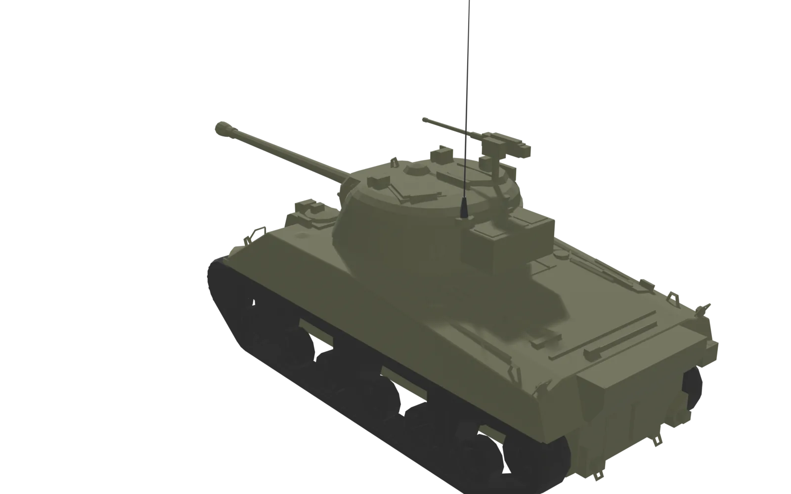 Sherman Firefly, rear three-quarter