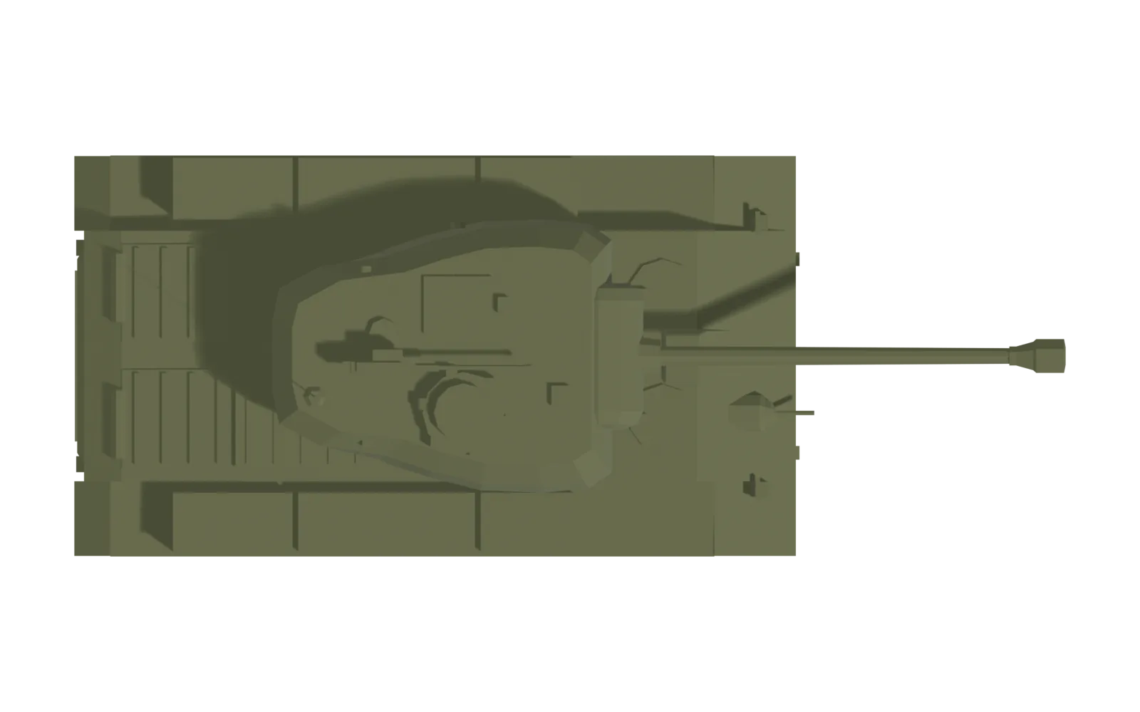 M26 Pershing, top