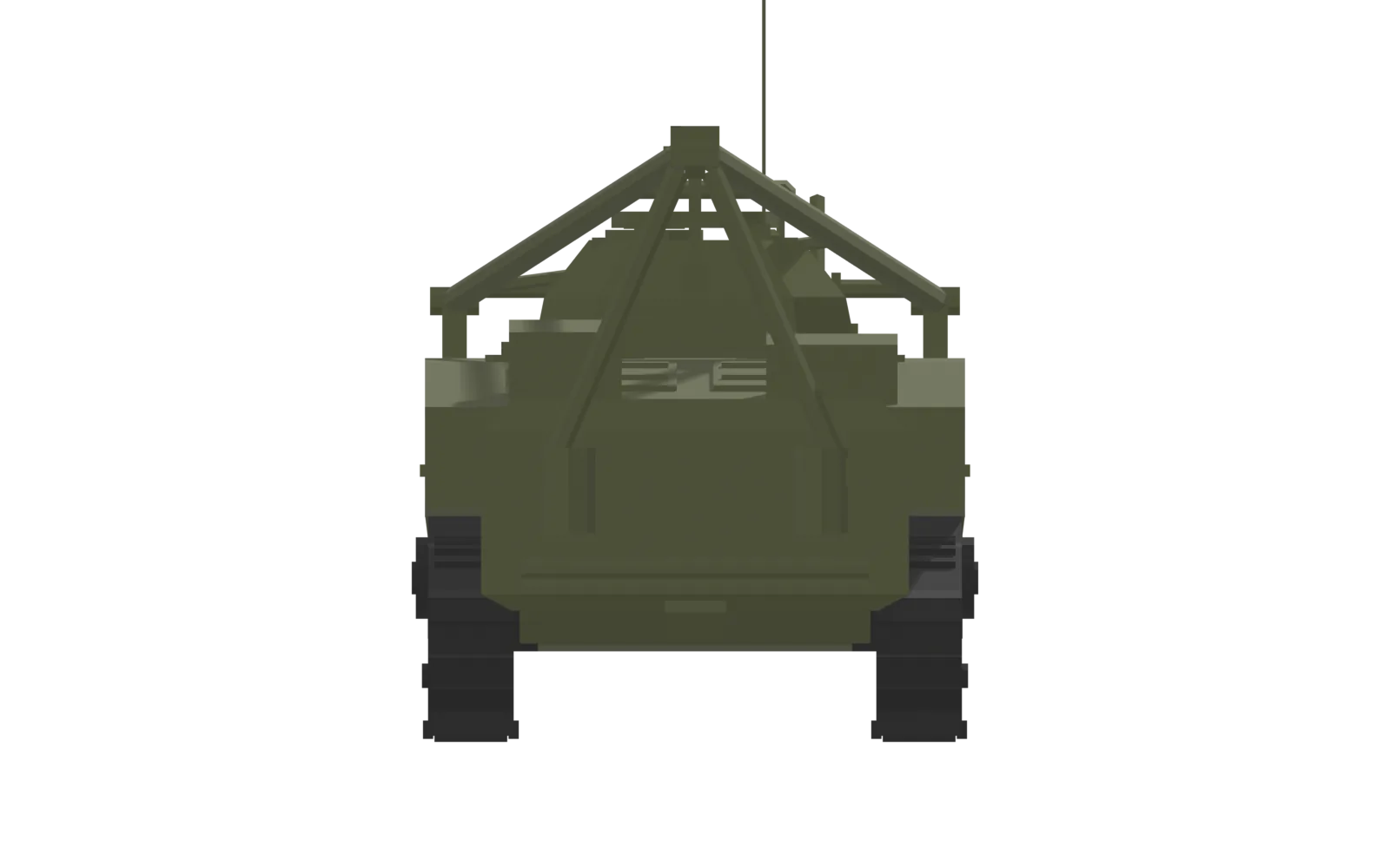 M32 TRV, rear