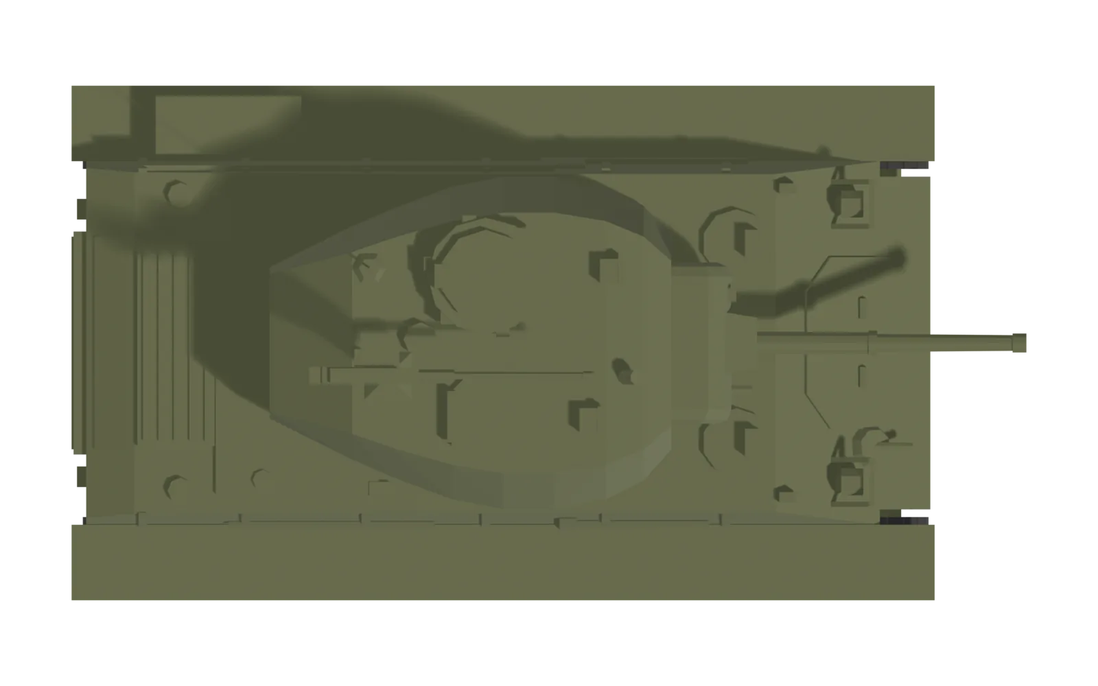 M24 Chaffee, top