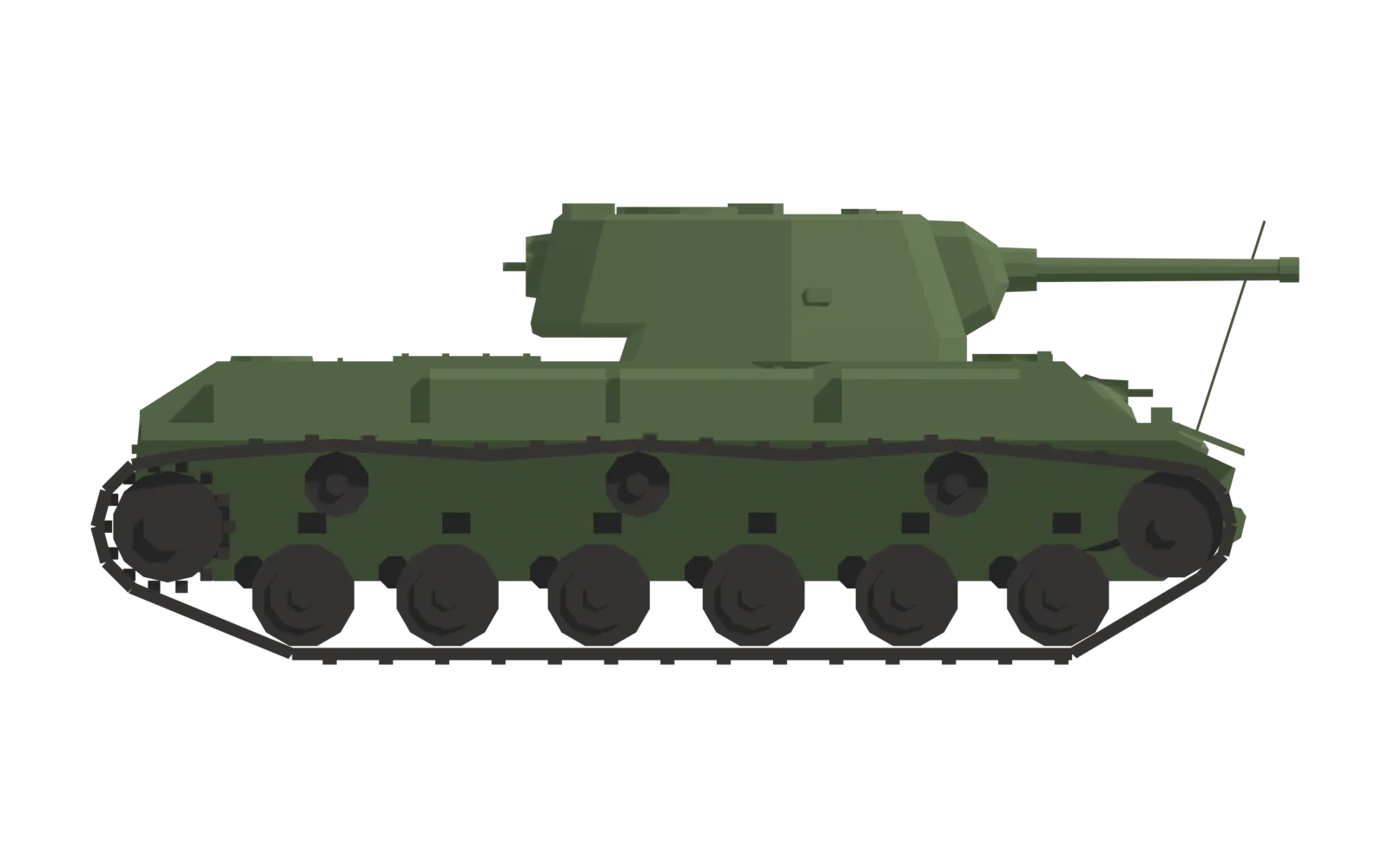 KV-1, side