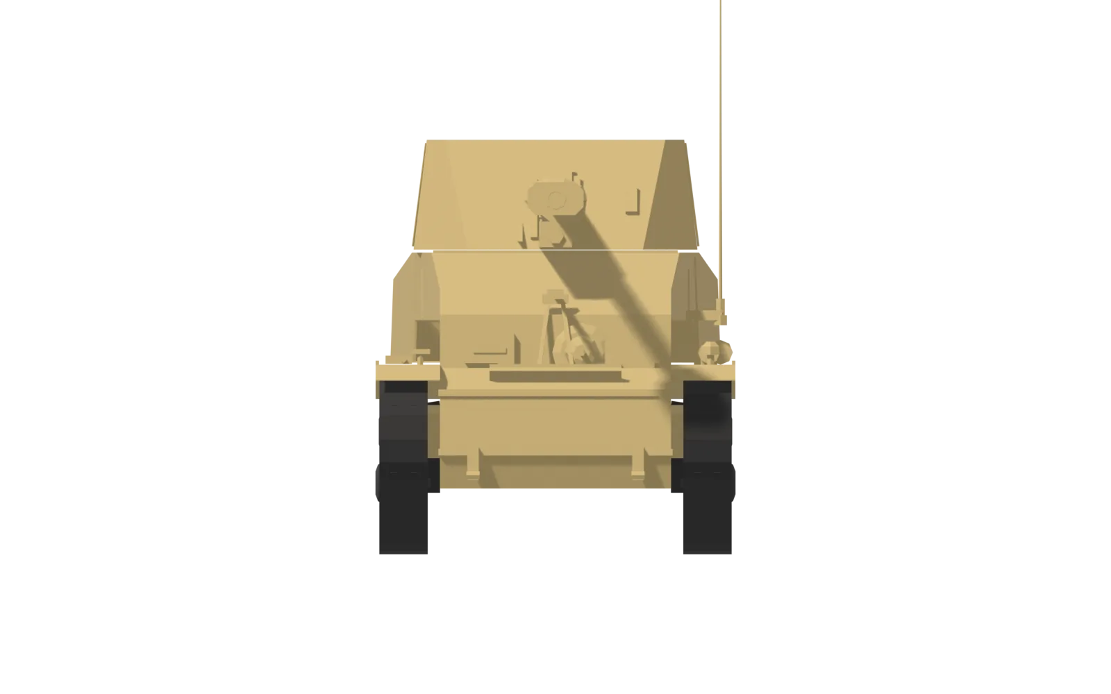 Marder III, front