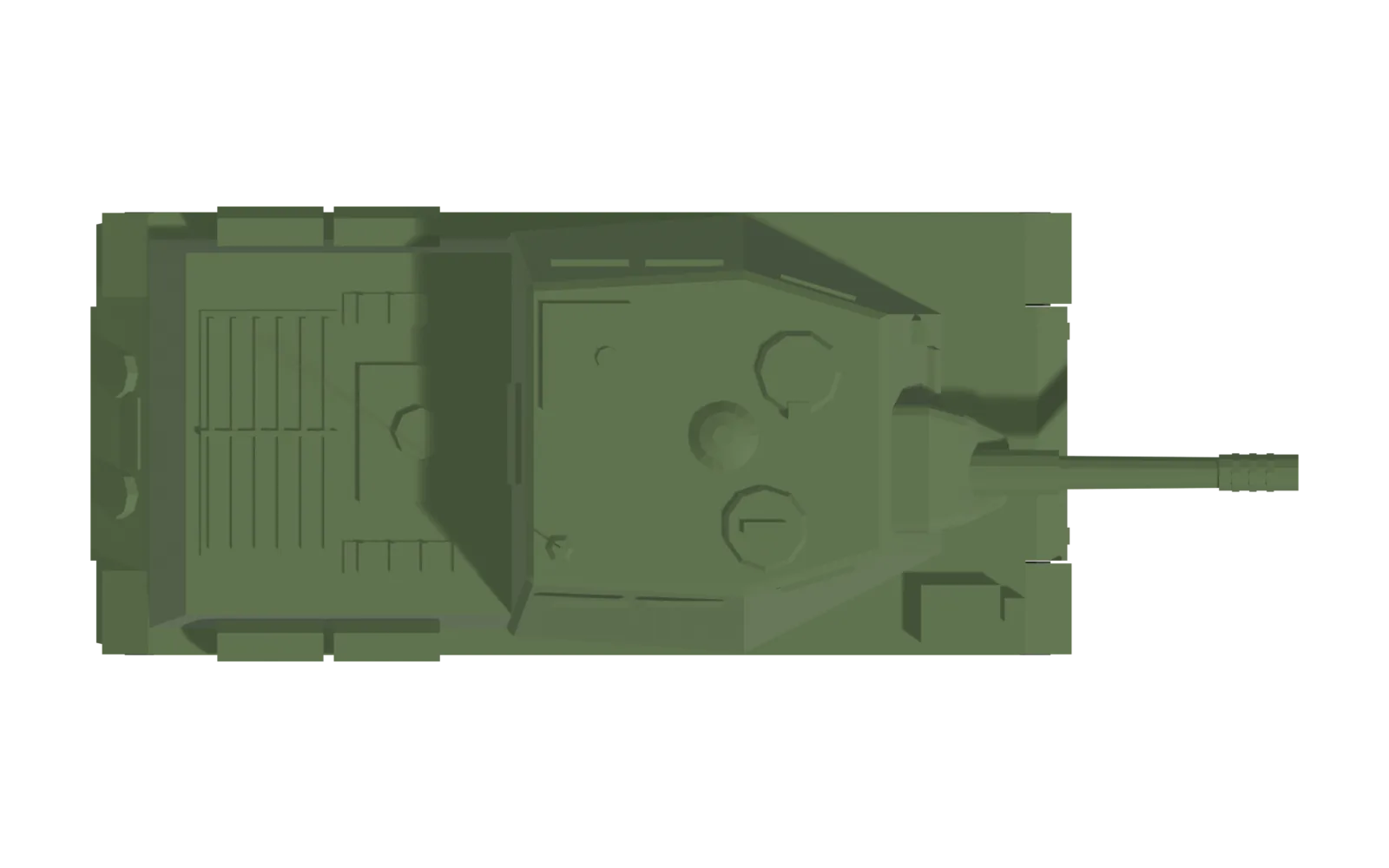 ISU-152, top