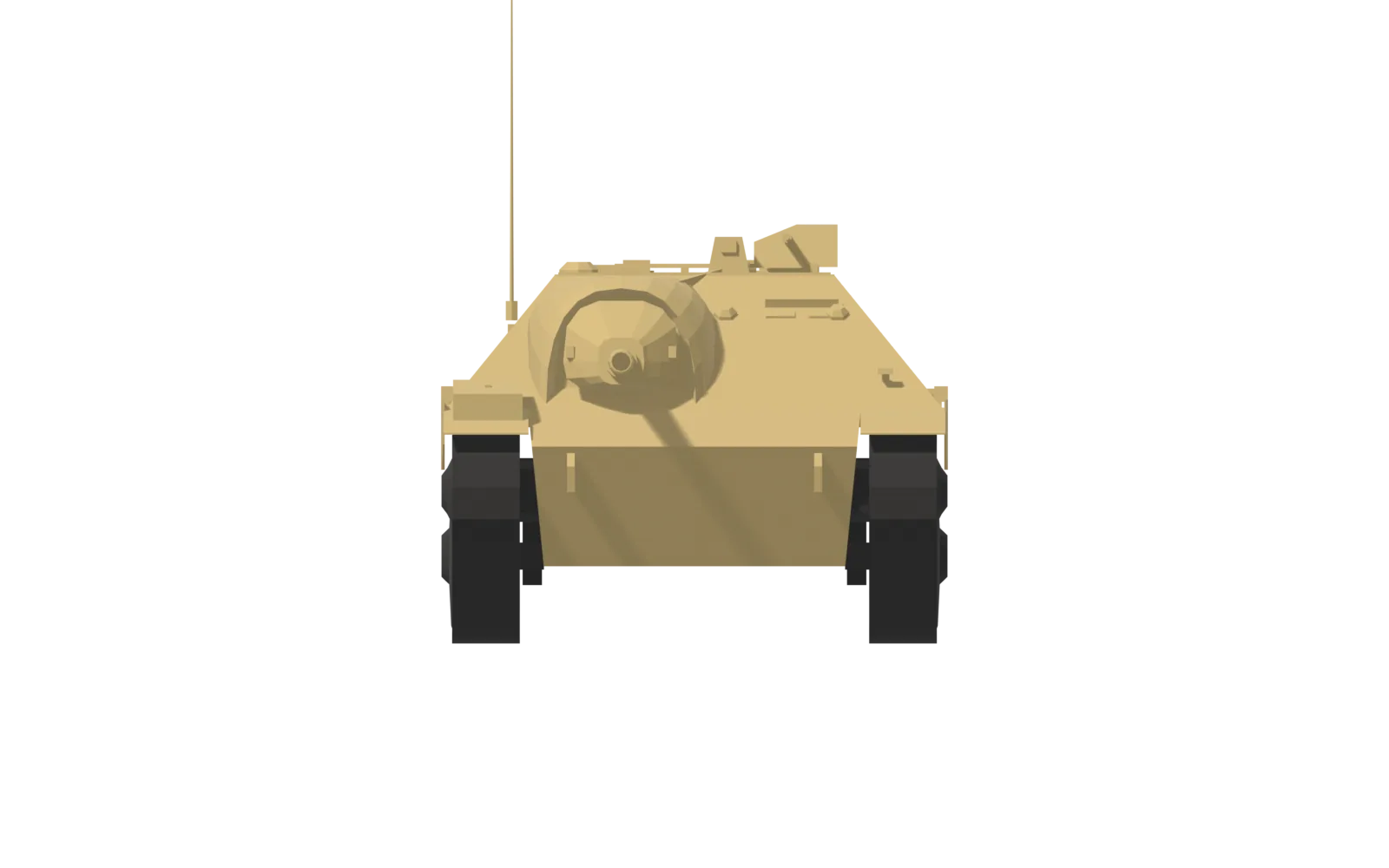 Jagdpanzer 38 Hetzer, front