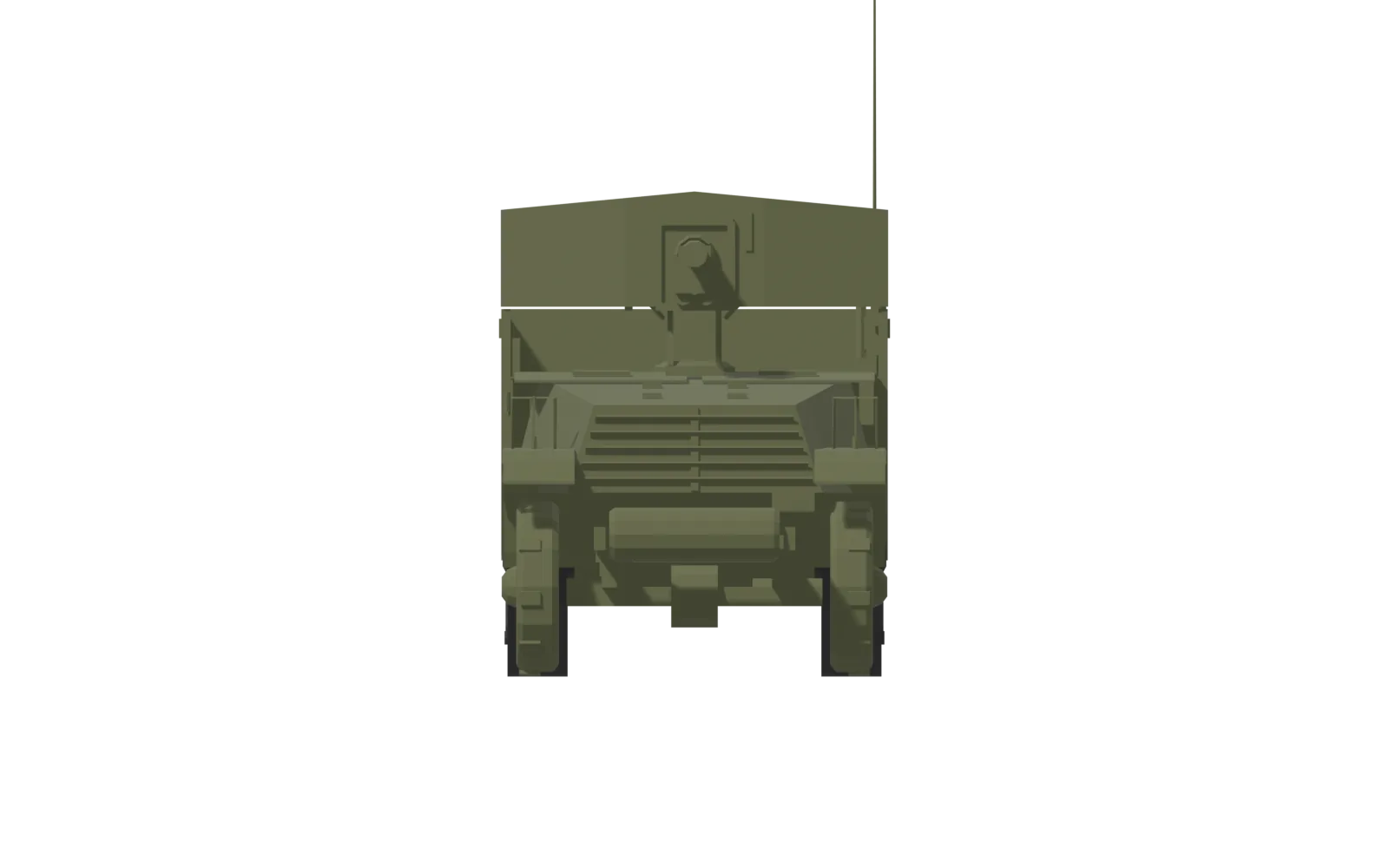75 mm GMC M3, front