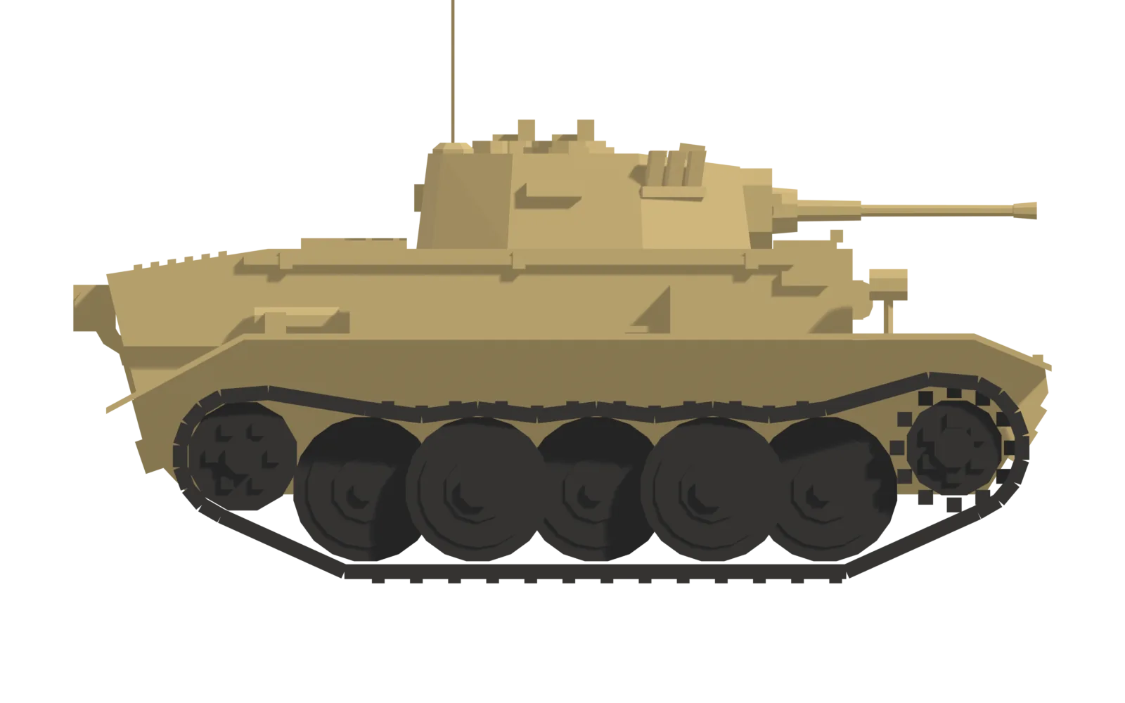 Panzer II Luchs, side