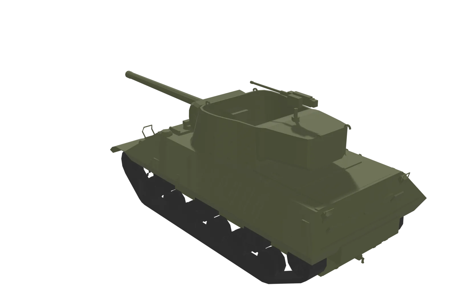 M36 Jackson, rear three-quarter
