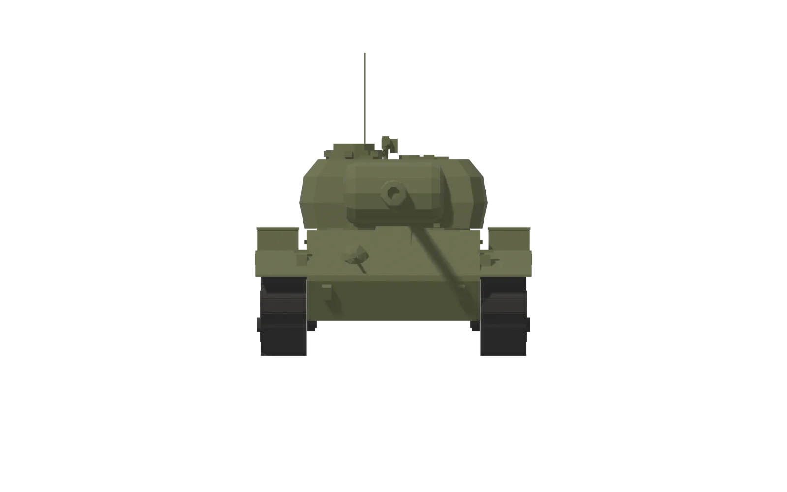 M26 Pershing, front