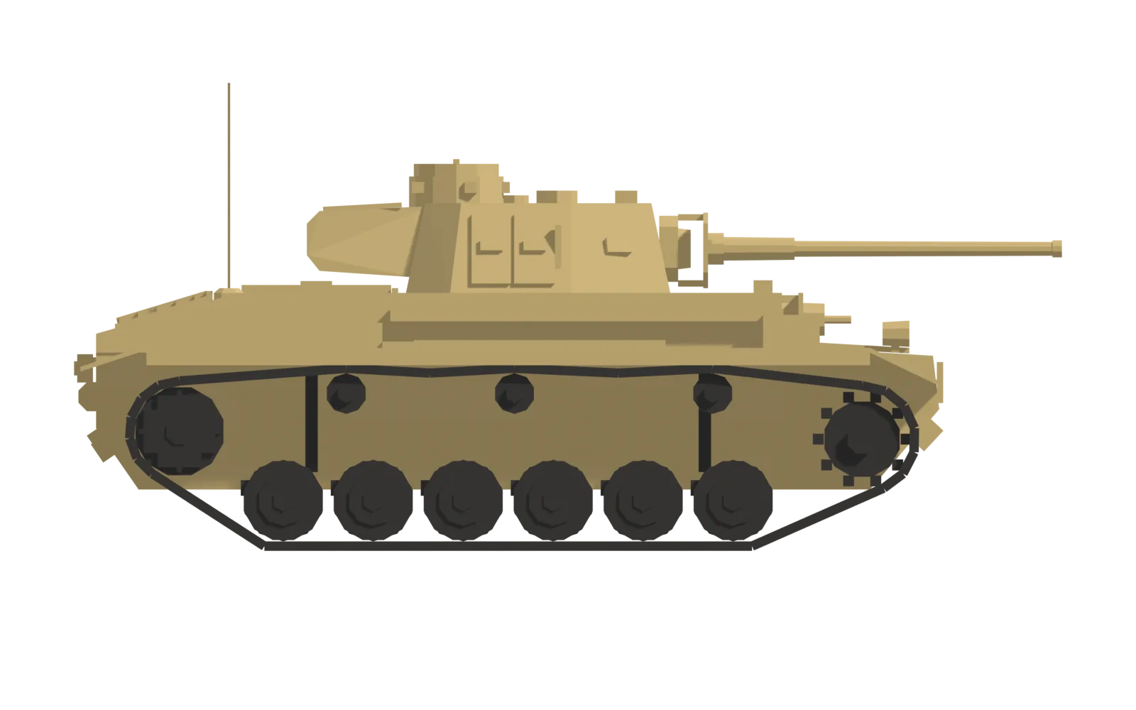 Panzer III Ausf. L, side