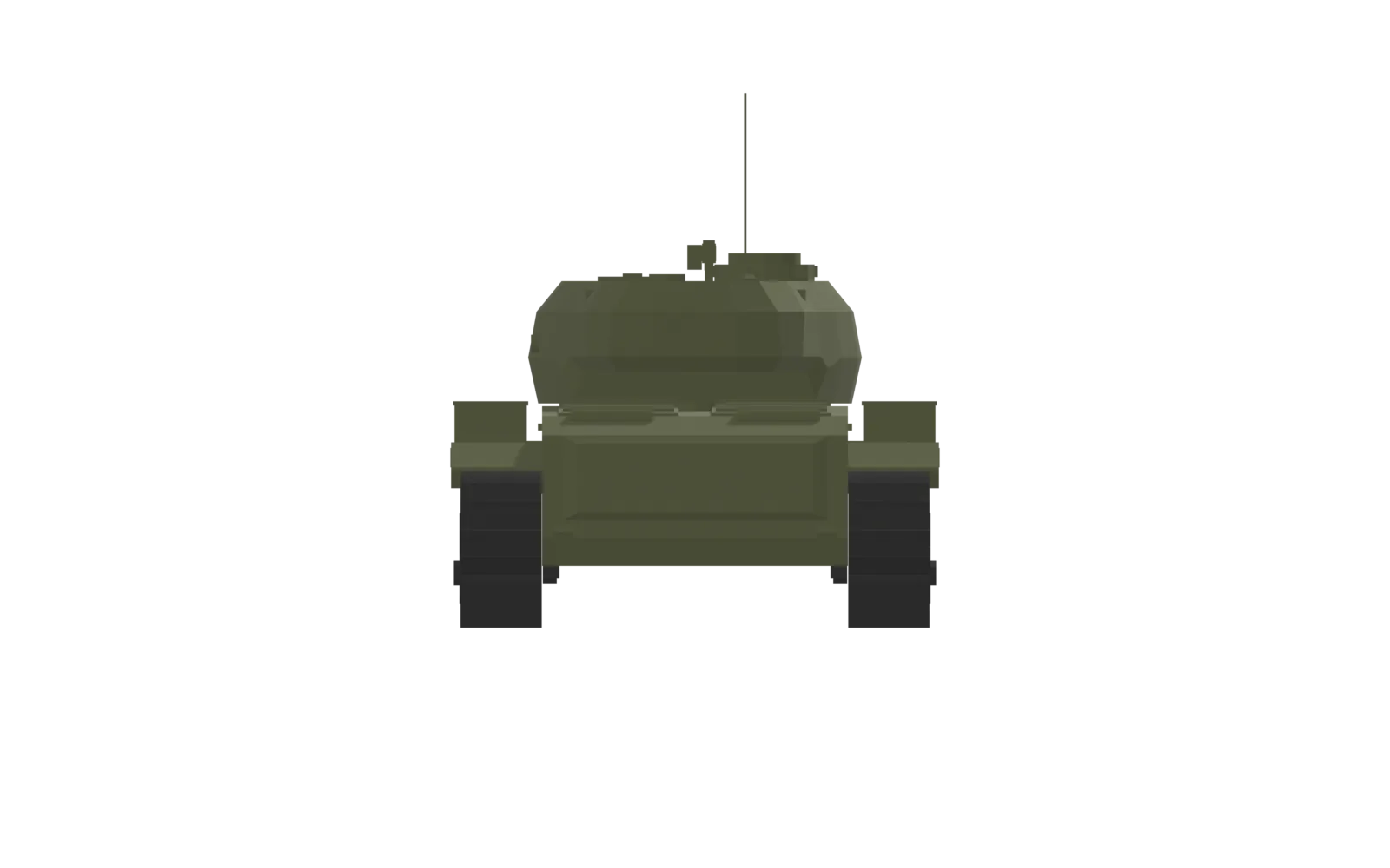 M26 Pershing, rear
